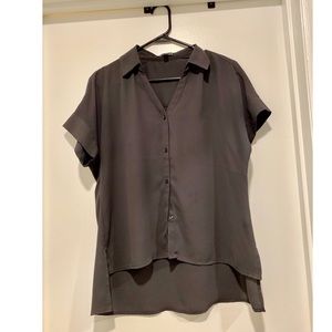 Express short sleeve button down shirt
